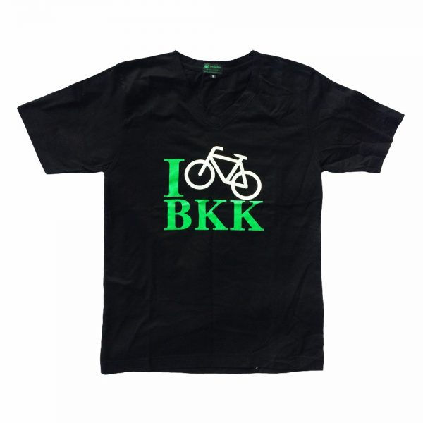 เสื้อลาย I bike BKK หน้า